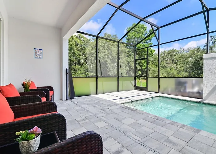 New 2022 Spacious&Tranquil Townhouse Near Disney - 4Br - 3Fb